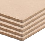 vidaXL MDF-plader 4 stk. firkantet 60 x 60 12 mm