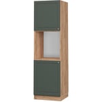 Meuble pour four Fame-Line, Vert Or Campagne, 60 cm ouvert Vicco