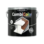 Peinture antirouille Combicolor métal, blanc signalisation ral 9016 bidon de 2,5l Rust-oleum