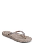 Flip Flop With Glitter Shoes Summer Shoes Sandals Flip Flops Grey Ilse Jacobsen