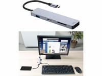 Hub USB-C et adaptateur PC 60 W compatible avec Samsung DeX - Callstel