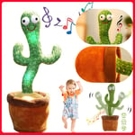 Cactus Ballerine Peluche Jouet Poupée Parlant Lumineux Chante Danse