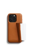 Bellroy iPhone 15 Pro Max Phone Case - 3 Card (With Button Add-On) Terracotta