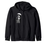 Singing & Dancing in the Rain Musical Theatre Broadway Zip Hoodie