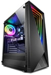 PC Gamer Vibox II-117 Six Core Intel i5 10400F Processeur 4.3GHz Nvidia RTX 4060 8Go 16Go RAM 1To NVMe M.2 SSD Windows 11 WiFi