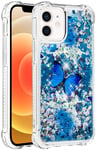 Trolsk Liquid Glitter Case - Butterfly (iPhone 12/12 Pro)