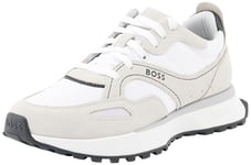 BOSS Homme Jonah_Runn_sdmx Running, Blanc Ouvert, 42 EU