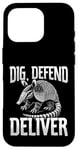 Coque pour iPhone 16 Pro Déguisement Tatou Animal Armadillos