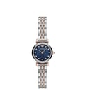 Armani Womens Ladies AR11222 Watch - Silver & Rose Gold Stainless Steel - One Size