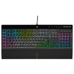 Corsair K55 RGB PRO XT clavier USB AZERTY Belge Noir - Neuf