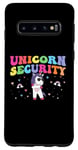 Coque pour Galaxy S10 Unicorn Security Costume to protect Mom Sister Bday Princess