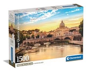 Clementoni Puzzle - Rome 1500 Pièces - Puzzle pour Adultes 14-99 Ans, Fabriqué en Italie, 31717