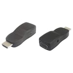 Premium Cord HDMI VGA Converter with 3.5mm Stereo Jack Socket