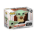 Funko Pop! Star Wars: The Mandalorian-Grogu (The Child, Baby Yoda) - (Grogu (The Child, Baby Yoda), Baby Yoda) with Cup - Figurine en Vinyle à Collectionner - Idée de Cadeau - Produits Officiels