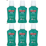 Colgate Plax Soft Mint Mouthwash Alcohol Free Bad Breath Control 250ml x 6