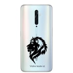 Coque OPPO RENO 2Z lion noir personnalisee