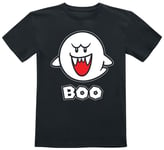 Super Mario Kids - Boo T-Shirt black