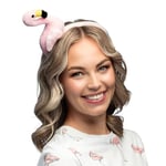 Boland 52539 - Tiara Flamingo, serre-tête pour déguisements de carnaval et JGA, accessoires de déguisement