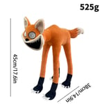 45cm Leende Critters Plysch Katt Nap Day Mjuk Fylld Dock Leksak Barnpresenter Orange Fox - 45cm