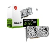 MSI Geforce RTX4070 Super 12GB Ventus 2X Blanc Oc