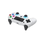 DragonShock Controller Mizar Wireless BT for PS4 White