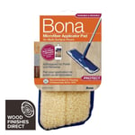 Bona Microfiber Applicator Pad - For Use With Wood Floor Spray Mop Kit/Cleaner