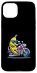 Coque pour iPhone 15 Plus Banane Moto Cool Conduire Amusant Lunettes