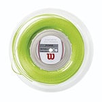 Wilson Synthetic Gut Power Bobine de Cordage pour Raquette de Tennis pour Adulte Unisexe Vert Taille Unique 1,30 mm