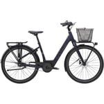 Trek Elcykel Hybrid District+ 1C Lowstep Matte Deep Dark Blue