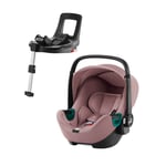 Bilstol, Britax, Baby-Safe³, Dusty Rose + Flex Base 5z