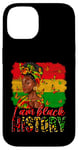 Coque pour iPhone 14 I am Black History Juneteenth celebration afro-américain