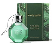 Molton Brown WILD MINT & LAVANDIN Shower Gel/Body Wash Xmas FESTIVE BAUBLE 75ml