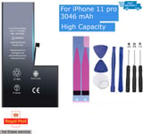 100% Genuine Quality For Apple iPhone 11 Pro Battery Replacement stickers +Tools