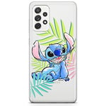 ERT GROUP Coque de téléphone Portable pour Samsung A33 5G Original et sous Licence Officielle Disney Motif Stitch 008 Parfaitement adapté à la Forme du téléphone Portable, partiel imprimé