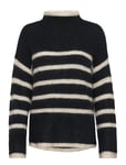 Ovalis Knit T-Neck Black Second Female