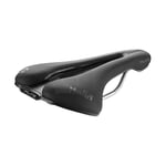 Selle Italia Flite Boost Gravel TI 316 Superflow - Gravel Bike Saddle, Anatomical Hole, Lightweight Padding, Shock Absorbers - Size L3, Black