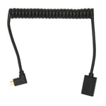 HD Multimedia Interface-kabel Micro till Hona UHD 8K 60Hz 4K 120Hz 48Gbps Spiral HD Videokabel för Kamera Surfplatta