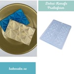 Pralinform Dubai Kunafa - Diamantblock - Chokladform - BWB 9926 Transparent