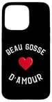 Coque pour iPhone 15 Pro Max Beau gosse d'amour Cadeau homme fête de l'amour