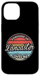 Coque pour iPhone 14 Quelqu'un à Lancaster m'aime City, États-Unis, États-Unis