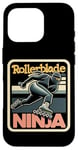 Coque pour iPhone 16 Pro Rollerblade Ninja ||--