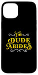 iPhone 15 Plus The Dude Abides Vintage Design For Film Loving Bowler Case