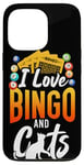 iPhone 13 Pro Bingo Player Cat I Love Bingo And Cats Case