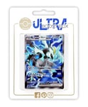 Kyurem Noir ex 218/191 Full Art Secrète - Ultraboost X Écarlate et Violet 8 - Étincelles Déferlantes Coffret de 10 Cartes Pokémon Françaises