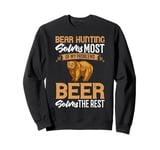 Bear Hunting Funny Wildlife Animals Hunt Sweatshirt