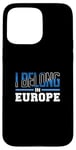 Coque pour iPhone 15 Pro Max Europe Lover Italie Allemagne Vacances European Vacay