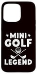 Coque pour iPhone 15 Pro Max Légende du mini golf