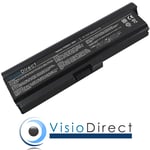 Batterie 10.8V 6600mAh pour ordinateur portable TOSHIBA Satellite U400-124 - Visiodirect -