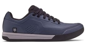 Chaussures vtt pedales plates fox union flat bleu