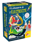 Lisciani - I'm A Genius - À la Découverte de l'Électricité pour Enfants dès 8 Ans - Kit Expériences Scientifiques - Créez Un Ventilateur - Expérimentez l'Électricité Statique -Fabriqué en Italie